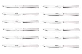 12 Couteaux De Table Monoblocs Arcos 12 5cm