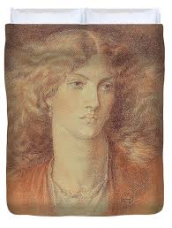 Head of a Woman called Ruth Herbert Yoga Mat