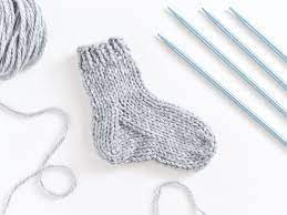 Knit A Small Sock With A Step By Step Practice Pattern
