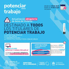 Últimas semanas para tramitar los carnet de la obra social la superintendencia de salud, esta haciendo una reforma para el 2021!! Potenciar Trabajo Titulares Deben Actualizar De Manera Online Sus Datos Personales Agenfor