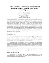 Sikap tidak bertimbang rasa dan tidak berperikemanusiaan telah mengajar mereka untuk bertindak lebih agresif disebabkan. Http Eprints Utm My Id Eprint 158 3 Mohamedalfianharris2006 Tahapkestabilanemosipelajardi Pdf