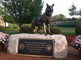Connecticut Department Of Corrections K9 Memorial Military Working Dogs Military Dogs Dog Statue