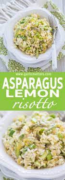 Asparagus Lemon Risotto Garlic Matters Recipe Lemon Risotto Recipes Risotto Recipes Vegetarian Recipes
