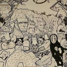 Wall Doodle At Wofl Cafe Gachibowli Hyderabad Contact Artist 8308330884 Https Www Instagram Com Navarts Studios Wall Doodle Art Character Art Wall Art