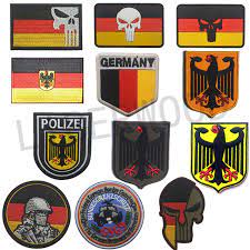+ $10.00 shipping + $10.00 shipping. Embroidery Polizei Police Punisher Germany Deutschland Eagle German Flag Patch Tactical Appliques Emblem Badge Shopee Malaysia