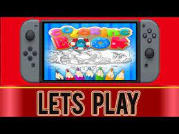 Coloring Book Full Game Dlc Nintendo Switch Text Info Youtube