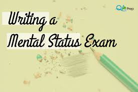 Writing A Mental Status Exam Qa Prep