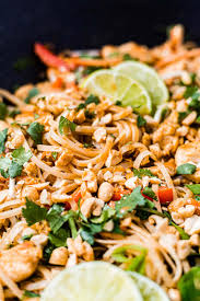 Our easy thai chicken consists of three parts: Healthy Chicken Pad Thai Recipe What Molly Made