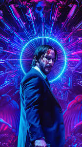 Download neon fortnite 2020 wallpaper, games wallpapers, images, photos and background for desktop windows 10 macos, apple iphone and android mobile in hd and 4k. Keanu Reeves Neon John Wick Chapter 3 Parabellum 4k Ultra Hd Mobile Wallpaper