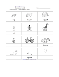 Adjective And A List Of Adjectives Enchantedlearning Com Comparative Adjectives Worksheet Adjective Worksheet Worksheets For Kids