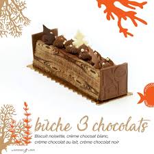 Des Gateaux Et Du Pain Abidjan Buche 3 Chocolats Biscuit Noisette Creme Chocolat Blanc Creme Chocolat Au Lait Creme Chocolat Noir Desgateauxetdupain Createurdehautegourmandise Buche Noel 2plateaux Zone4 Riviera Capsud Facebook