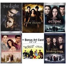 Maybe you would like to learn more about one of these? The Complete Twilight Saga Collection Movies 1 5 Bonus Art Card Amazon De Dvd Blu Ray
