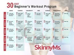 30 Day Beginner S Workout Calendar Workout Calendar Workout For Beginners Beginner Workout Program
