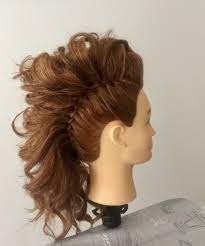 Bridal Mohawk Hairstyle In 2021 Hair Color Crazy Mohawk Hairstyles Wedding Hairstyles