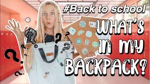 Tom brand est un milliardaire qui a consacré sa vie à son travail et à sa réussite. What S In My Backpack Diy S Amazon Must Haves Mavie Noelle Backtoschool Youtube