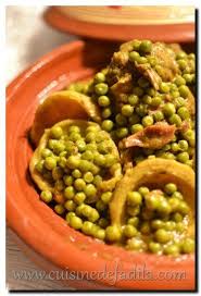 Tajine De Boeuf Aux Petits Pois Et Fonds D Artichaut Cuisine De Fadila Tajine Boeuf Tajine Recettes De Cuisine
