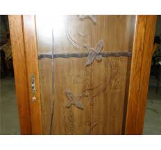 Purchasing a gun cabinet can be quite expensive, so to help the diy enthusiast, we have 21 options for building or creating your own gun storage well, then it sounds like you need a gun cabinet or gun rack. Wooden Gun Cabinet W Duck Scene Glass Front Brass Deer Pulls