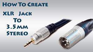 The xlr connector is superficially similar to the smaller din connector range, but not physically compatible. How To Make Xlr To 3 5mm Stereo Jack Coverter In Urdu Hindi Tutorial Youtube
