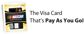 Double cash back rewards at the nascar shop, terms apply. Nascar Reloadable Prepaid Visa Card Green Dot