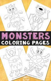 In this section, find a large selection of coloring pages halloween monsters. Monsters Halloween Coloring Pages For Kids Itsybitsyfun Com