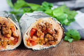 Beef Burrito Recipe Restaurant Style Ground Beef Burrito Recipe Recipe Beef Burrito Recipe Burritos Recipe Recipes