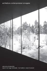 architettura contemporanea norvegese - professione Architetto