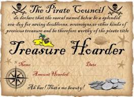 Free download & print honorary elf certificate. Pirate Certificates Rooftop Post Printables