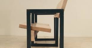 Gerrit Rietveld Church Pew 1stdibs Com Restaurant Seating Seating Furniture