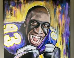 John Randle canvas print art painting by Amy Marie Art.