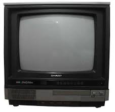 Resultado de imagem para tv sharp antiga