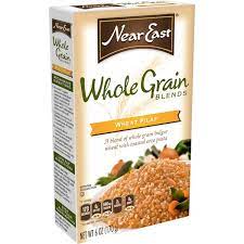 One cup contains an ounce equivalent of whole grains; Near East Whole Grain Blends Wheat Pilaf 6 Oz Instacart