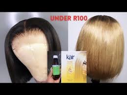 It is the best hair bleach kit that has everything you need to bleach your hair. How To Bleach Hair From Black To Blonde Kair Highlighting Kit South African Youtuber Youtube