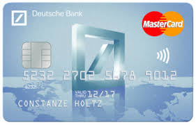 Deutsche Bank Mastercard Travel Kreditkarte Im Check
