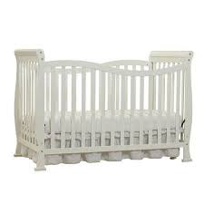 Big Oshi Jessica 7 In 1 Convertible Crib Frame White Walmart Com Convertible Crib Cribs Adjustable Mattress