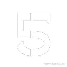 This set of number stencils has been designed to be easy to print and cut out. Printable 4 Inch Number Stencils 1 10 Number Stencils Free Stencils Printables Stencils