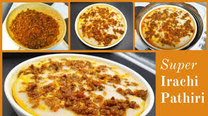 Soft Spicy Irachi Pathiri Recipe Video Food Videos Recipes Snack Recipes