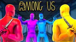 I Played The Among Us Creative Map In Fortnite Youtube