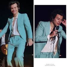 Pin By Zoe On Harry Styles Turquoise Suit Baby Blue Suit Harry Styles Baby We have other options … continue reading men's guide to perfect pant shirt combination. pin by zoe on harry styles