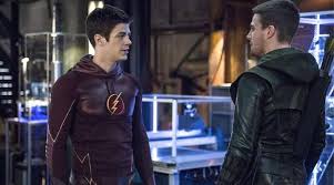 Melissa Benoist Supergirl And Grant Gustin Flash Pay A Tribute To Stephen Amell Before The End Of Arrow Matzav Review