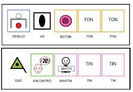 Resultado de imagen de canciones con pictogramas