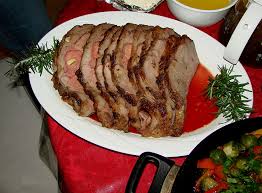 How to carve prime rib. Christmas Ribeye Roast Dinner Tasty Island