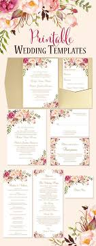 Elegant Blooms Blush Shimmer Laser Cut Wedding Invitations