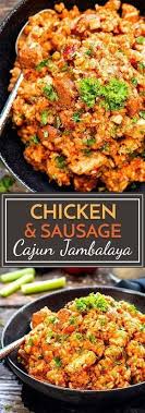 Sausage Chicken Cajun Jambalaya Gluten Free Recipe Jambalaya Recipe Recipes Cajun Recipes