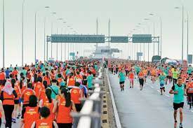 02:48 photojournalism assignment filmed with oppo a37f. Penang Bridge International Marathon Sunday 26 Nov 2017 Yuktravel Com