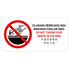 Kebersihan rumah adalah hal yang harus diperhatikan karena hal ini menyangkut dengan kesehatan anggota keluarga yang tinggal di dalamnya. Please Keep Clean Sila Jaga Kebersihan Sign Sticker Silver Brushed Sticker 105x210mm Lazada
