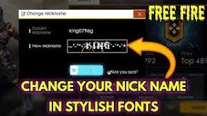 If you are here then definitely you're searching for free fire stylish name, then you are at right place. How To Change Free Fire Nick Name In Stylish Fonts How To Change Nick Name In Stylish Fonts Youtube