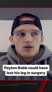 Peyton Robb went into detail about his scare w a skin infection
