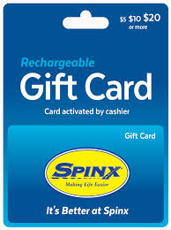 Maybe you would like to learn more about one of these? Gift Cards At Spinx For Food Fuel Purchases