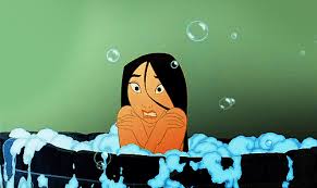 Bath soap confetti to catch on the water's surface, rub them together to make bubbles. Which Also Means You Never End Up With Cold Water Cute Disney Wallpaper Disney Art Mulan Disney