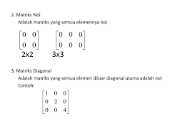 Matematika Lanjut 1 Matriks Dosen Fitri Yulianti Sp Msi Ppt Download